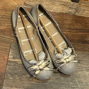💜pre-loved Elle sparkly gold ballet flats💜